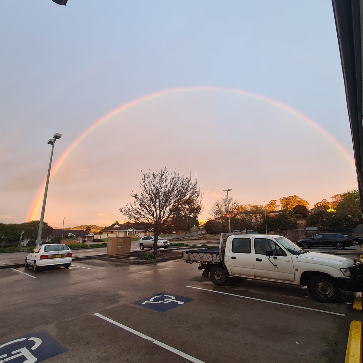 Syanide_Gaming's tweet photo. No matter how depressed I feel, a sight like this can always brighten my day 🥰🌈 #rainbow https://t.co/FIoQjM7lGi