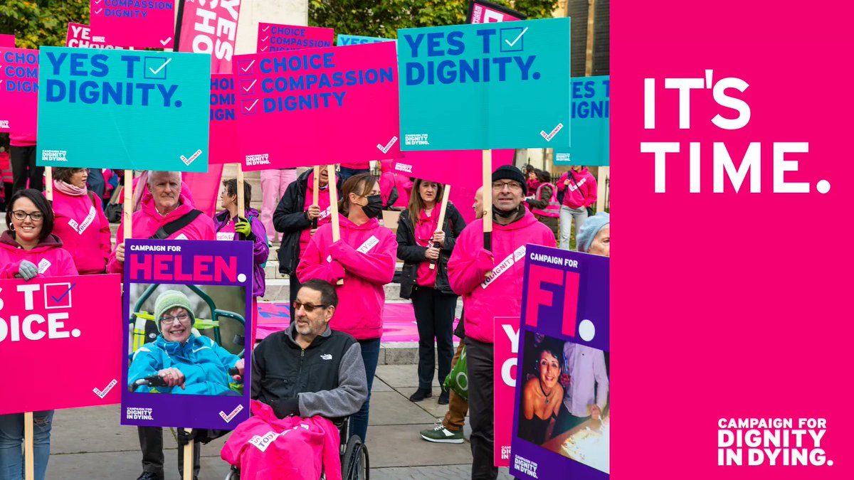 dignityindying's tweet photo. “Now is the time for a Parliamentary inquiry into this critical life choice: whether to allow safe, compassionate assisted dying for terminally ill adults in pain”

@MattHancock and a growing number of MPs know that now is the time for a fresh look at assisted dying. https://t.co/tT5bnko2zo