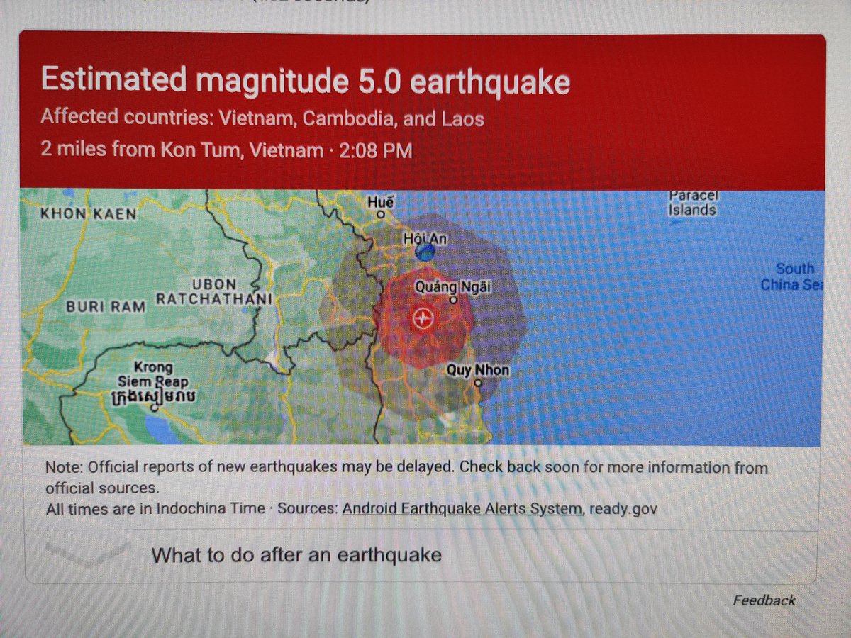 That was an interesting little jolt! So rare for here to have earthquakes.