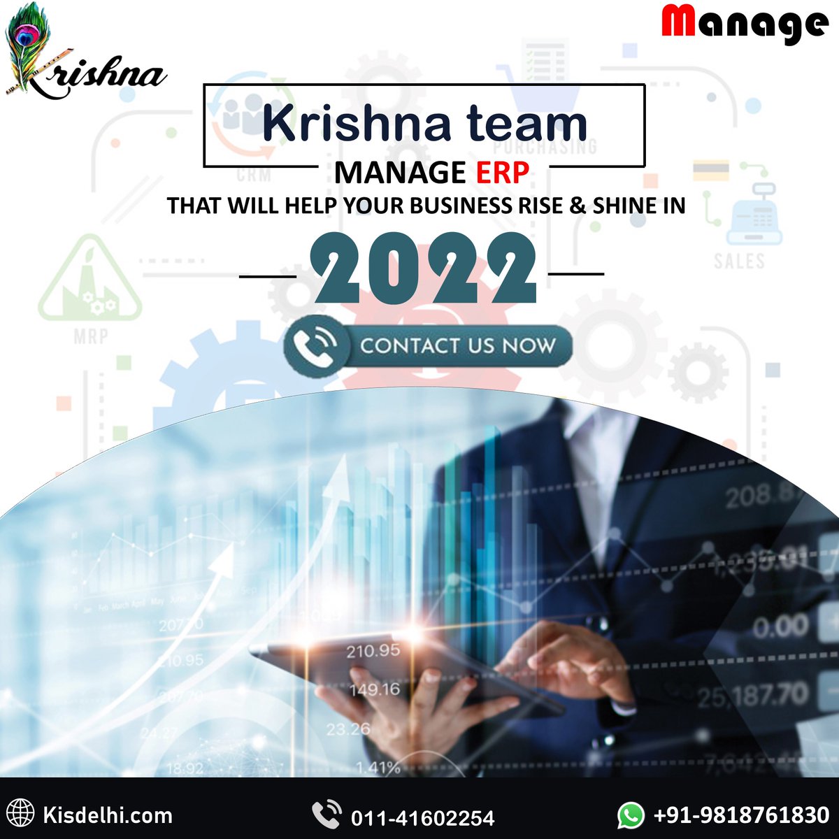 KisPvt's tweet photo. ✔ CRM
✔ Loan Management System 
✔ Inventory Management
✔ POS Solution
✔ Retail Software
✔ Travel &amp; Hotel Software
Just ring us on+91-11-41602254 or +91-9818761830 
.
#krishna #crm #erpsolution #erp #inventorymanagement #pos #solution #technology #coding #programming #kisit https://t.co/h60cBFoYlp