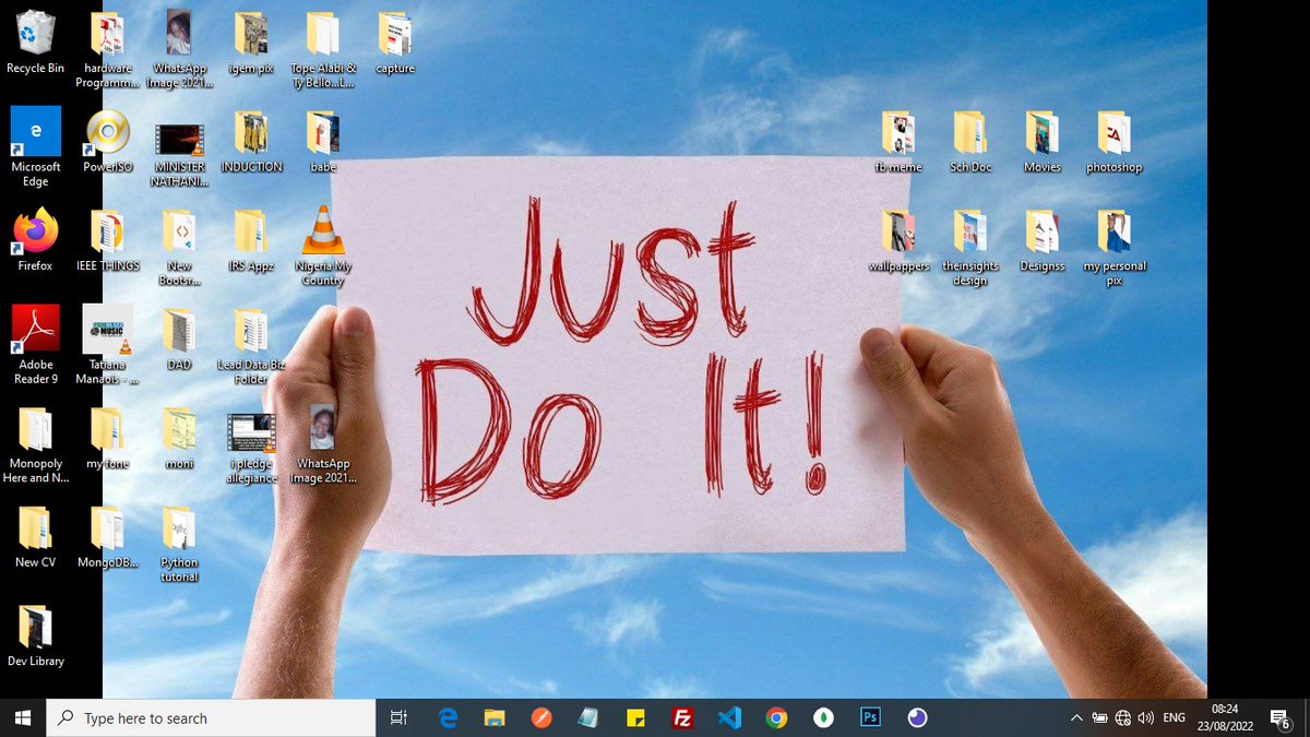 afo_ola_'s tweet image. This is my motivation today as I open my screen this morning 😎💯

#techmotivation
#techtwitter
#technicalWritter
#softwareengineer