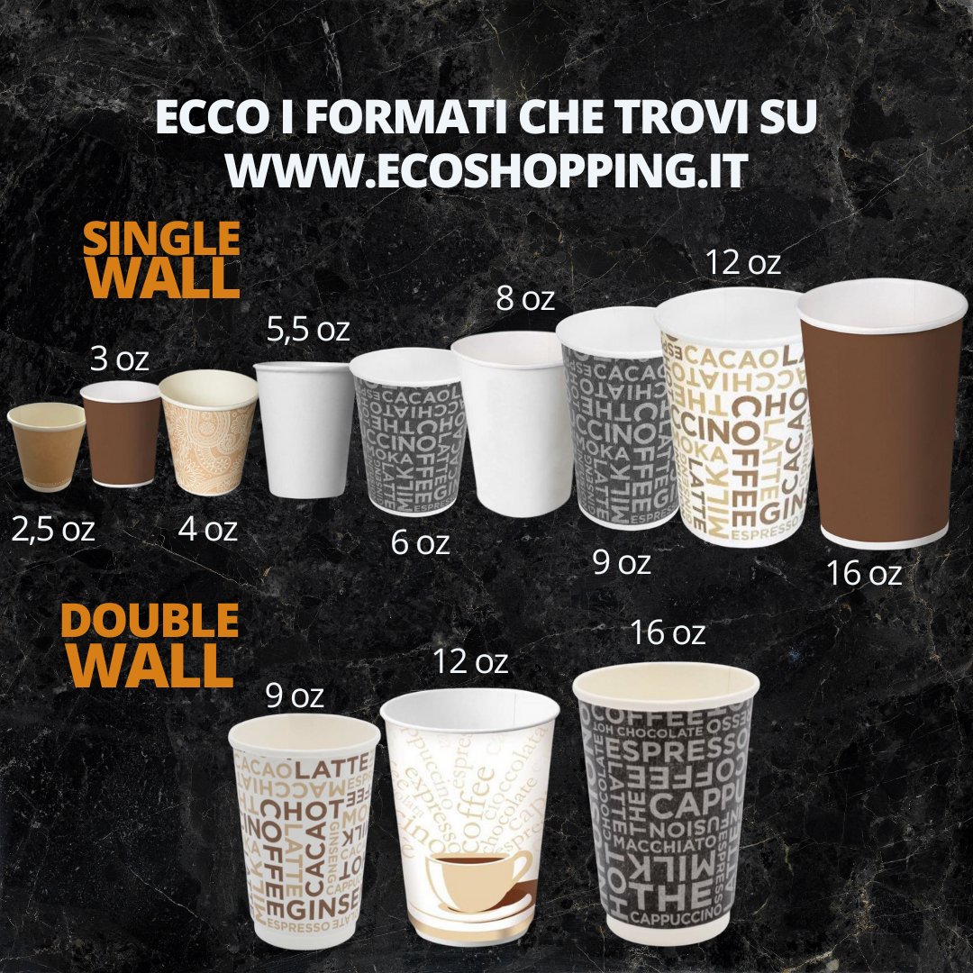 ecoshopping_it's tweet photo. Single o accoppiato? 😏 Stiamo parlando di cartoncino 😜 Tu quale scegli per le bevande calde dei tuoi clienti?
Scopri tutta la gamma di bicchieri monuso sul nostro shop online 💻
https://t.co/uaRuZiFxbk
Tutto per l’asporto 🥡
✅ Nessun minimo d’ordine
🚚 Consegne in 24-48 ore https://t.co/yigNYo4K5n