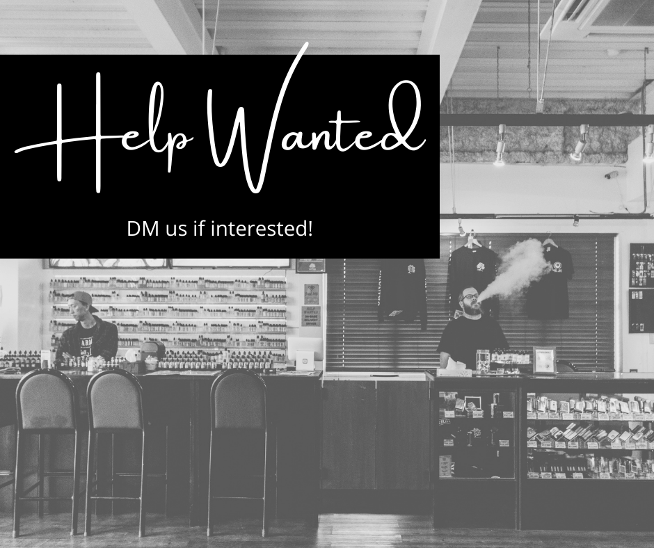 Vape_TreeJP's tweet photo. HELP WANTED!
If you are interested, please contact us. 

* Must be over 18 
* Flexible to work weekends, weekdays, and holidays

Vape Tree
11:00 - 21:00
沖縄県中頭郡北谷町美浜2-7-8
#vape #okinawa #vapetree #vape好きな人と繋がりたい https://t.co/3gQhvc7Je5