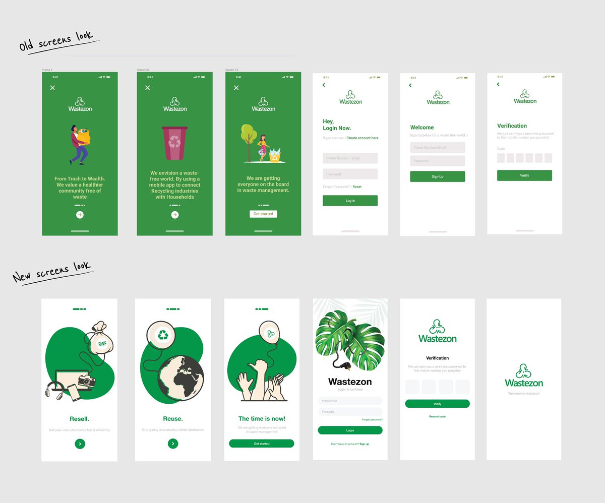 IshAristide's tweet photo. Wastezon app redesign sneak peak. 

Getting better everyday at this.

#figma #userinterfacedesign #uidesign #uiux https://t.co/tsXMv1z8f5