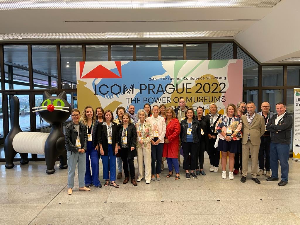 La délégation française est très présente à la conference générale de l’ICOM à Prague.