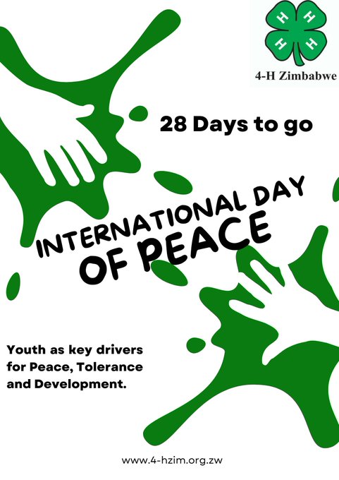 Count down to National day of Peace