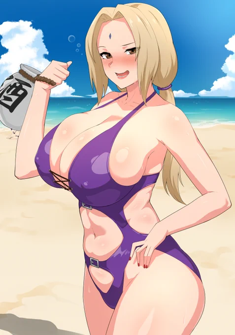 綱手の水着穢ッッッッッッ土 