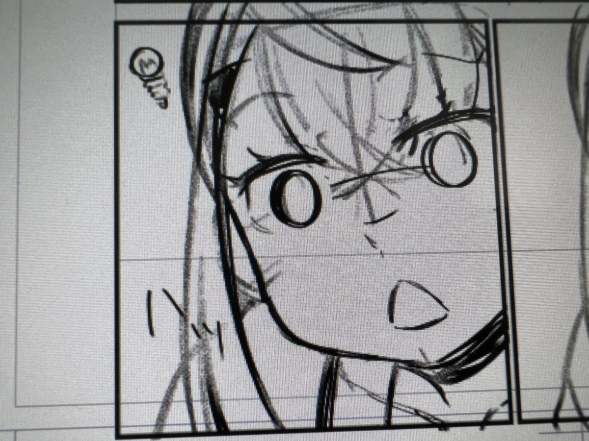 昨日に引き続き今日はひたすらラフ(下描き)です。もっと上手く速く描けるようになりたいです💡 