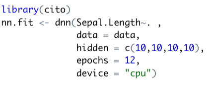 I recommend checking out the new #RStats package "cito" for building and training neural networks based on #Torch via simple R syntax. Work by our MSc student Christian Amesöder with <a href="/_Max_Pichler/">Maximilian Pichler</a> cran.r-project.org/web/packages/c… <a href="/TheoEcolUR/">Theoretical Ecology Lab @ Uni Regensburg</a>