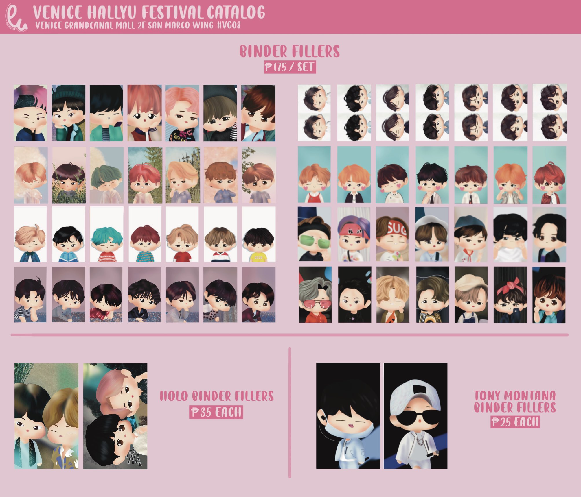 Estrellart 💗 on Twitter: "Our binder fillers will be available at the