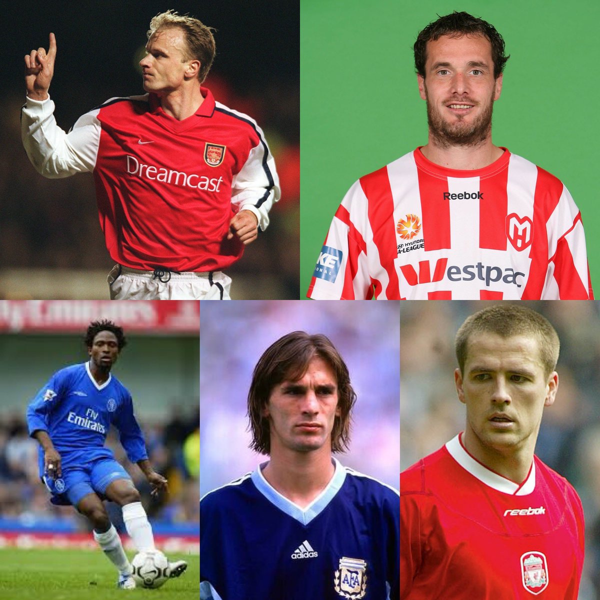 🚨 GW34 Leak 🚨 

Bergkamp starts upfront for ARS
Sibon starts upfront for SUN
Babayaro starts LB for CHE
Paz starts CDM for EVE
Owen not in squad for LIV
🔫