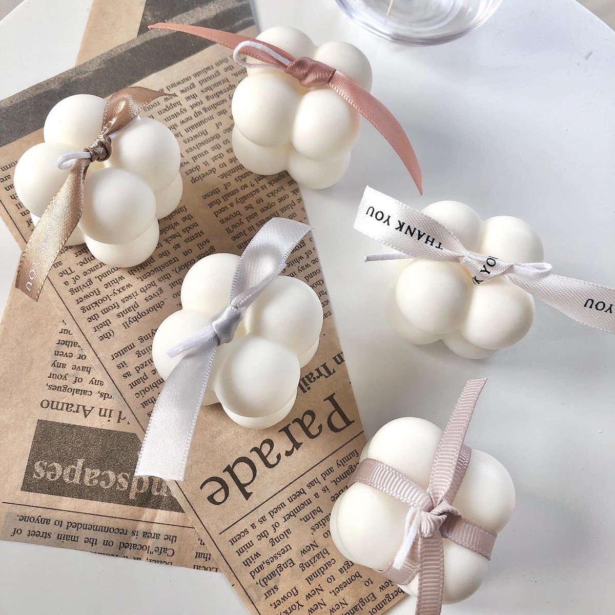 Candle_LittleC's tweet photo. プチギフトやノベルティ用に🍀
3点目から1個300円と
お求めやすい価格になっております☺️
お友達へのプレゼントや
インテリアとしてもcute🧸❤︎.*

プロフィールから
是非ご覧下さいませ(⁎ᴗ͈ˬᴗ͈⁎)✨

#ノベルティ #プチギフト 
#ボンボンキャンドル #韓国インテリア
#四日市 #ハンドメイド #雑貨 https://t.co/ejtG9OAmi0
