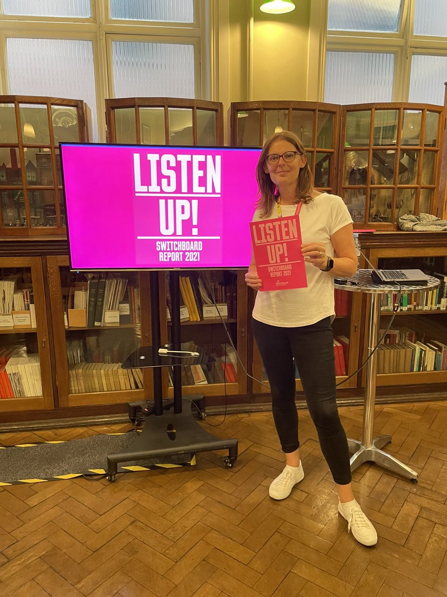 Last night we launched our first ever impact report for <a href="/switchboardLGBT/">Switchboard</a> held here by our General Manager @StephFuller_ - behind every stat is a person, a life, someone who has reached out to us for support. You can read the full report here switchboard.lgbt 📊