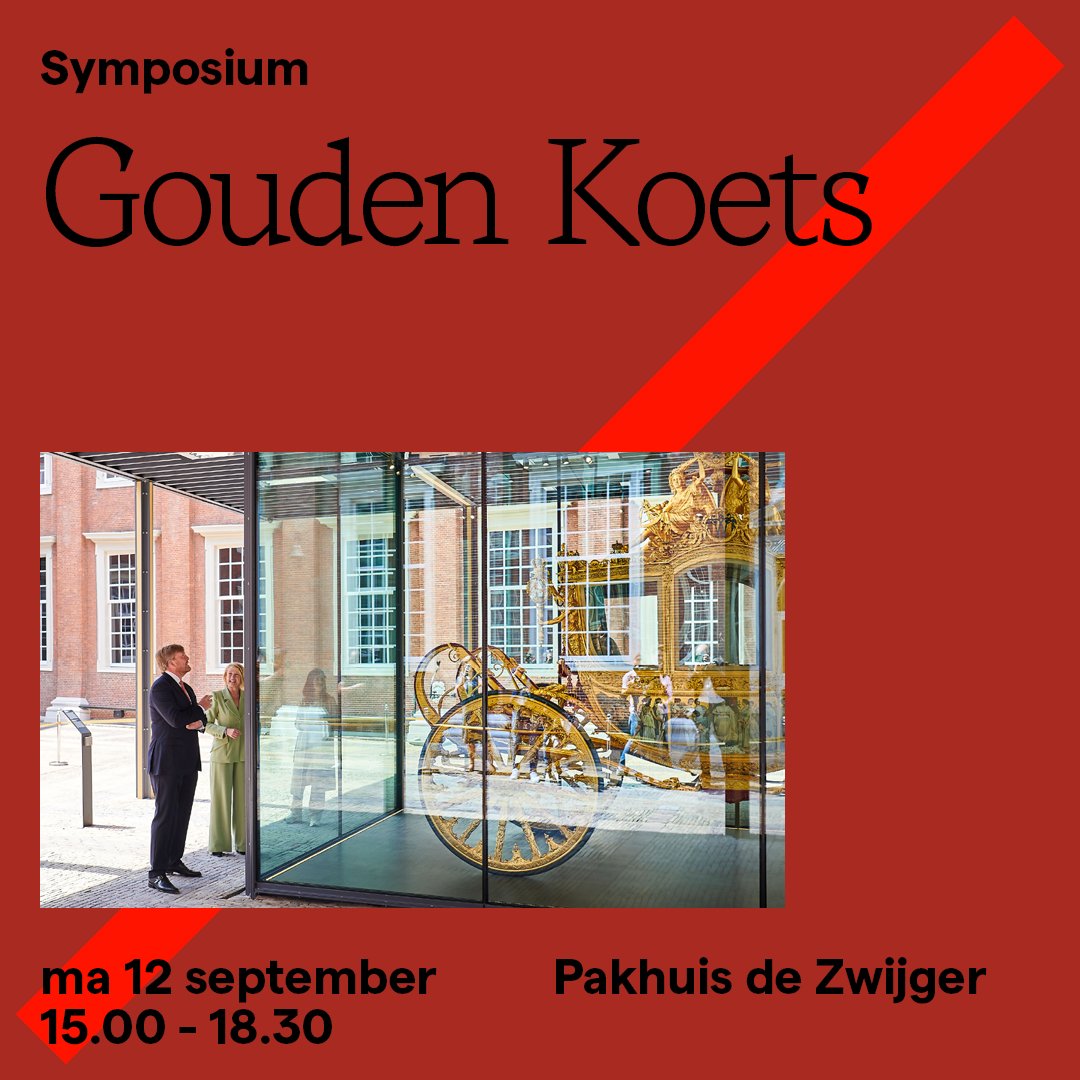 AmsterdamMuseum's tweet photo. Kom op 12 september naar het symposium 'De Gouden Koets opnieuw bekeken'!
Meer info & tickets: https://t.co/XTJRCKBeEL
#amsterdammuseum #degoudenkoets #symposium https://t.co/94Kezv3jru