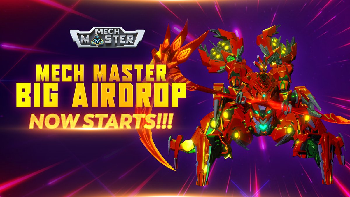 🔊Big Airdrop Now Starts 🔥🔥🔥
 Submit this gleam task right now: cutt.ly/Gleam-for-Mech…
📍Deadline: 8AM UTC, September 5
🎉 Valuable rewards: 
5️⃣0️⃣0️⃣0️⃣ fragments to assemble common 1* weapons for highest gleam scores 
👉100 BUSD for top 10 referrals