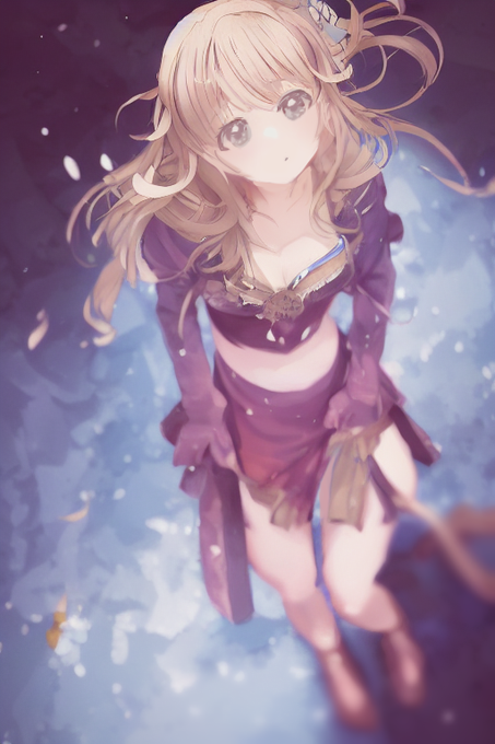 俯瞰構図のtwitterイラスト検索結果