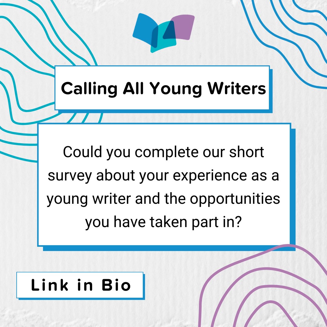 IndiAuthorWorld's tweet photo. https://t.co/E4WztGRNTU

Calling all young writers!

Can you fill out our very short survey about your experiences as a writer to help us take the next step in Calum's Legacy? 

Share with your fellow young writers! https://t.co/kathdYW5CM