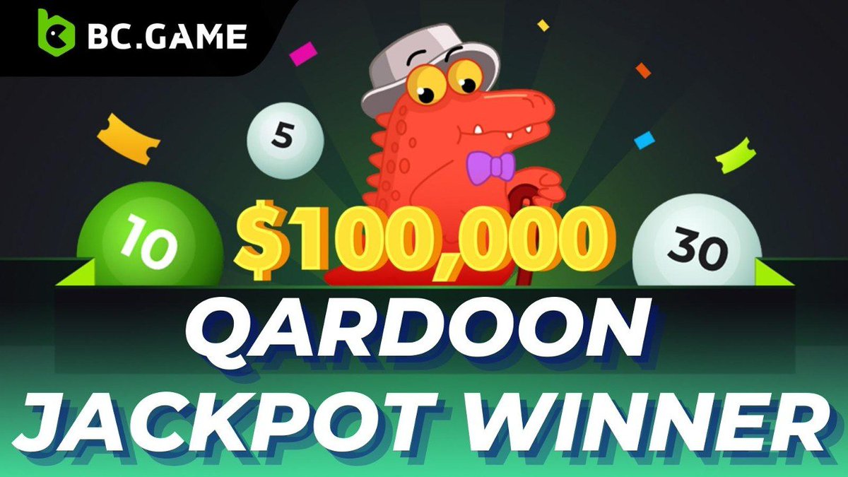 bcgame's tweet photo. 🥳Don't you think that lottery jackpots bring big winnings?

On https://t.co/75wFXJL2Zp anything possible😎

One of our players decided to buy a ticket &amp; he got a sensational win in Jackpot🎉

$0.1 turned into $100k try your luck now &amp; win exciting rewards with #BCGAME #lottery🚀 https://t.co/0AN1tWwgIV