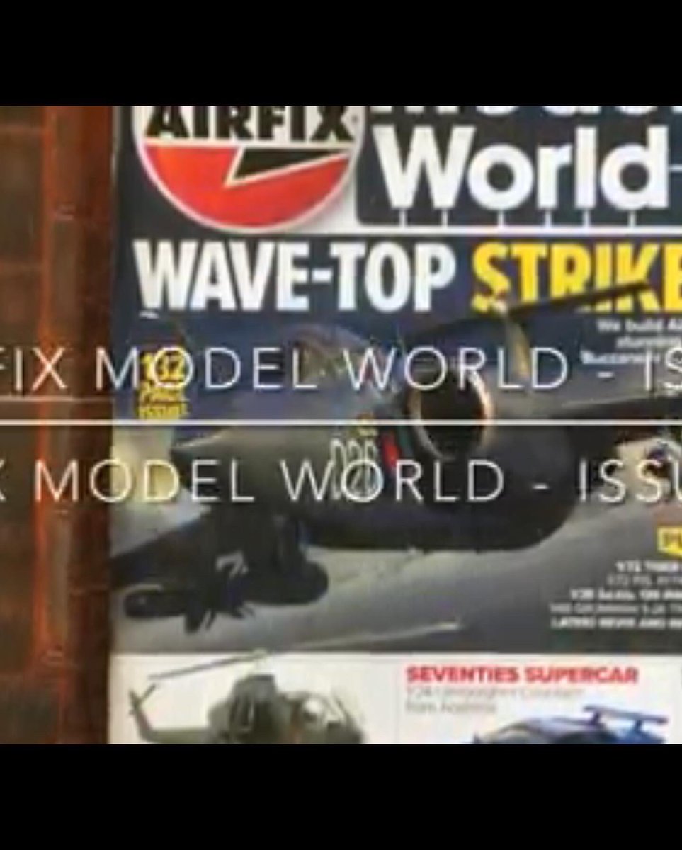 tiffanyszoneuk's tweet photo. This months Airfix Model World is now on the channel.
https://t.co/sLrcWsF38R
@Airfix #airfix #airfixmodels #scalemodels #buccaneer #hueycobra #lamborghini #tigertank #modelbasics #s2tracker #ontheshelf #modelshowguide #modelmaking https://t.co/q9nBrCeh1n