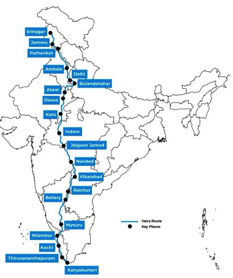 Ek Tera Kadam, Ek Mera Kadam..

3570 kms. 150 days. Sept 7th.

#BharatJodoYatra