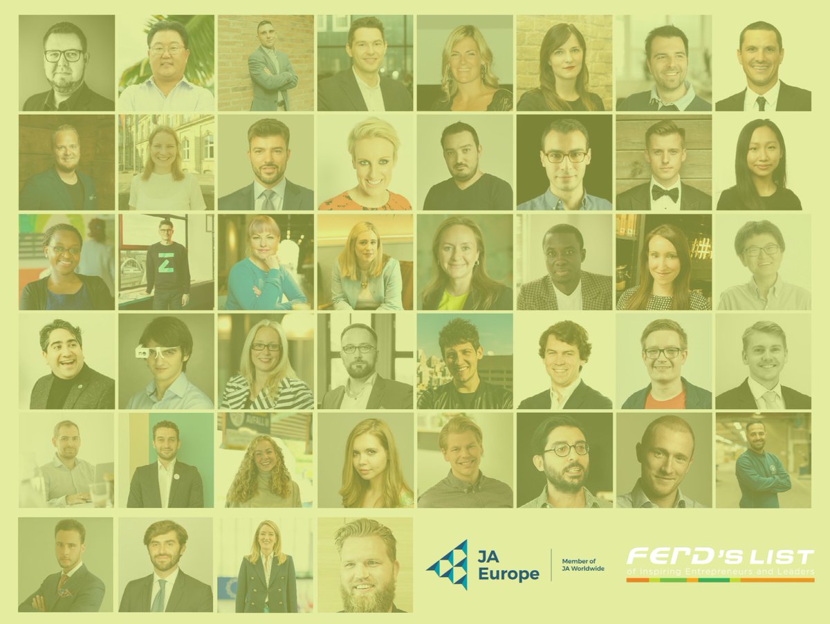 JA_Europe's tweet photo. On our way to @AlumniEurope conference to meet our #Ferdslist Honourees 2022: Azad Ali, Mari Larsen Sæther, Gianluca Marinelli, @RobertaMetsola, @peterpasek83, João Villas Boas.

The FERD’s List is an initiative of @FerdOwner  Discover our FERD’s List https://t.co/okbW67NxAl https://t.co/q15ONo4uJD