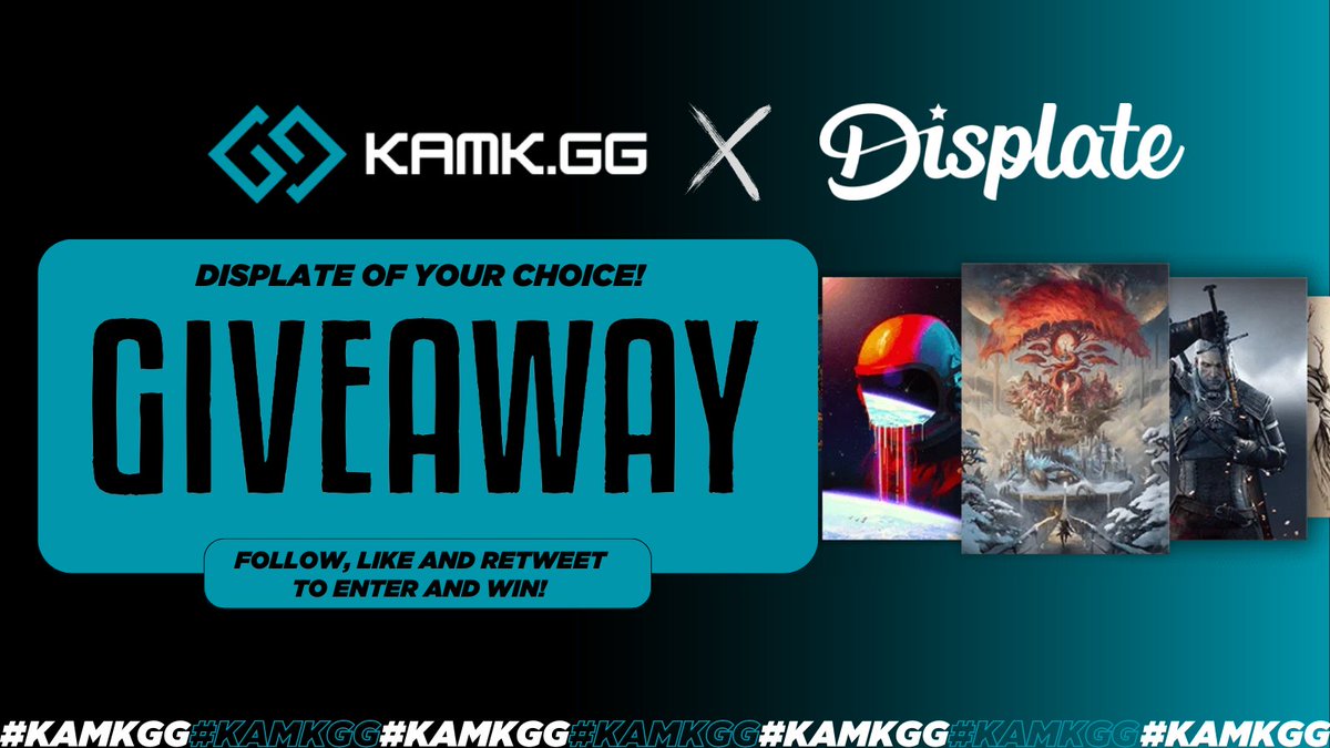 🚨 #GIVEAWAY ALERT 🚨

in honor of the <a href="/KajaaniAMK/">KAMK</a> Introduction Week, we will be hosting A LOAD of giveaways in collaboration with our amazing partners! 💙

first off, win a <a href="/Displate/">Displate</a> OF YOUR CHOICE:

1. Follow <a href="/kamk_gg/">KAMK.GG</a> and <a href="/Displate/">Displate</a> on Twitter 👍
2. Like and RT 🔁

*EU ONLY