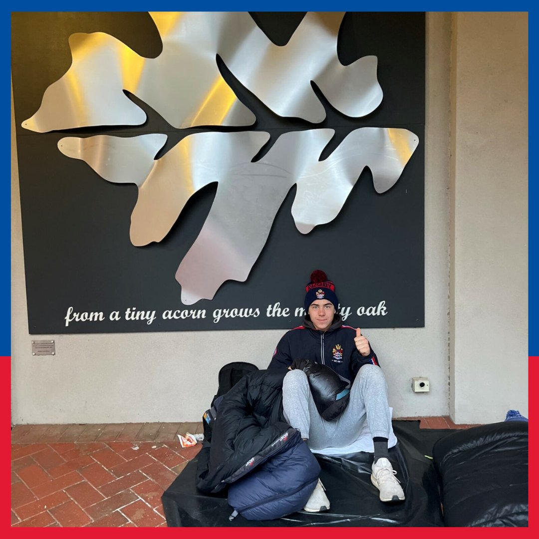 BrightonGrammar's tweet photo. On Friday night, Secondary School boys slept on campus for the annual #Wintersleepout as part of the Armstrong House #BGSWinterAppeal. It was wet, cold and uncomfortable, but for a good cause, to raise empathy, awareness and funds for #sleepingbagsforhomelessness. Well done boys. https://t.co/JDqhOOGUuo