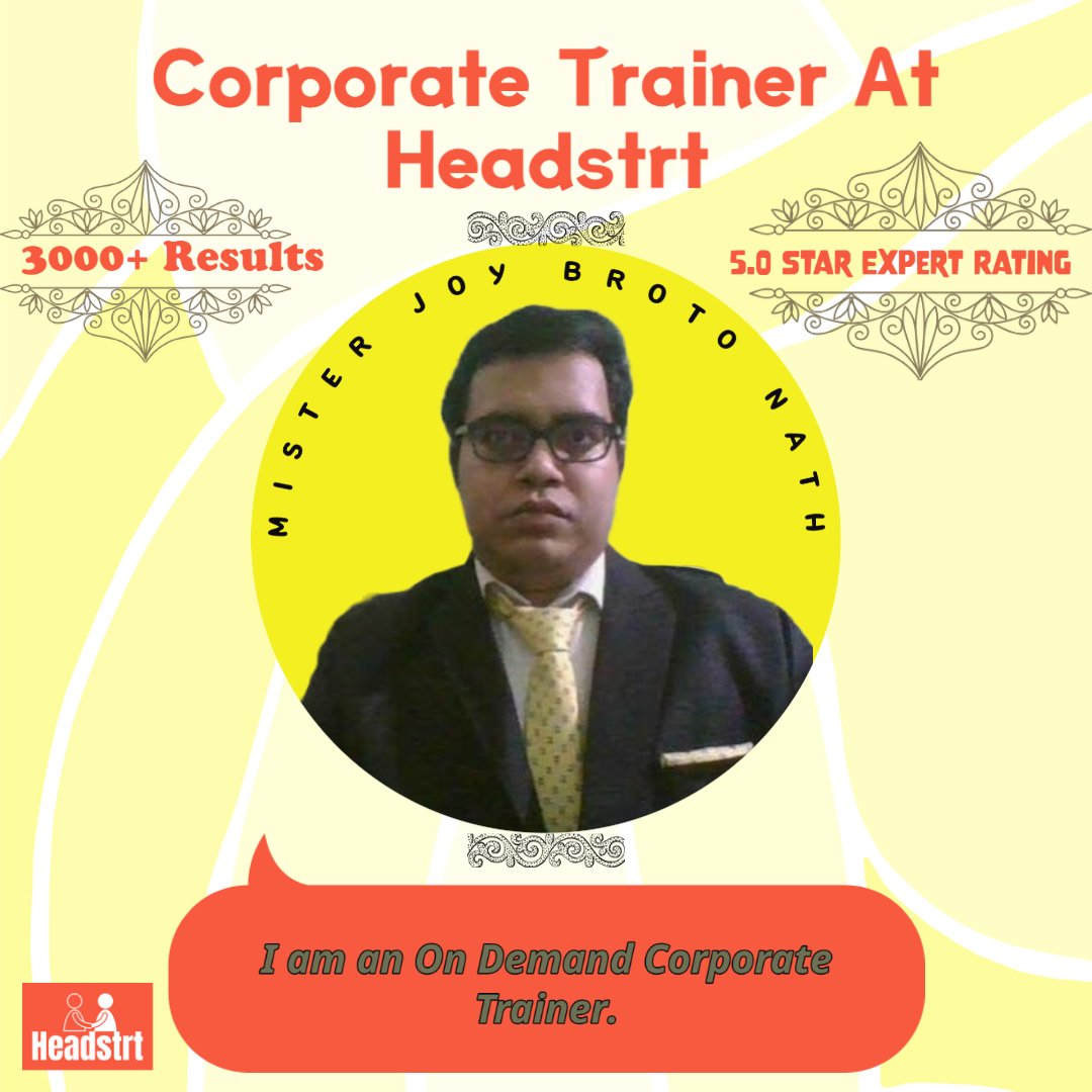 JbnathJoy's tweet photo. Looking for a corporate trainer? Book A Session With Me On Headstrt Today: https://t.co/X9mb9ZTnNL

#corporate #businesstraining #corporatetrainer #corporatetraining #sessions #business #twitter #training #Headstrt https://t.co/fadmT3Dy0X