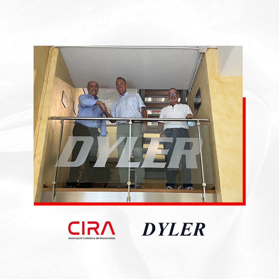 CIRArecanvistes's tweet photo. 👉 Muy contentos de la visita que realizamos a Dyler Representaciones S. L. que se incopora como nuevo socio de CIRA. 

🤝 Gracias por formar parte de la familia de CIRA
.
.
.
#cira #automocion #dylerrepresentaciones #recambistas  #catalunya #unidosmasfuertes 
@Aftermarketing_ https://t.co/FEVcsPq49t