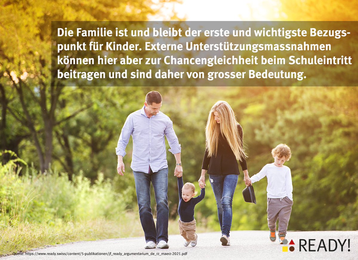 In den ersten 4 Jahren eines Kindes werden die Grundsteine für die spätere Entwicklung gelegt. Externe Unterstützungsmassnahmen helfen, die Entwicklungschancen der Kinder zu verbessern und erhöhen die Chancengerechtigkeit beim Schuleintritt. ➡️ bit.ly/3zYSLPT