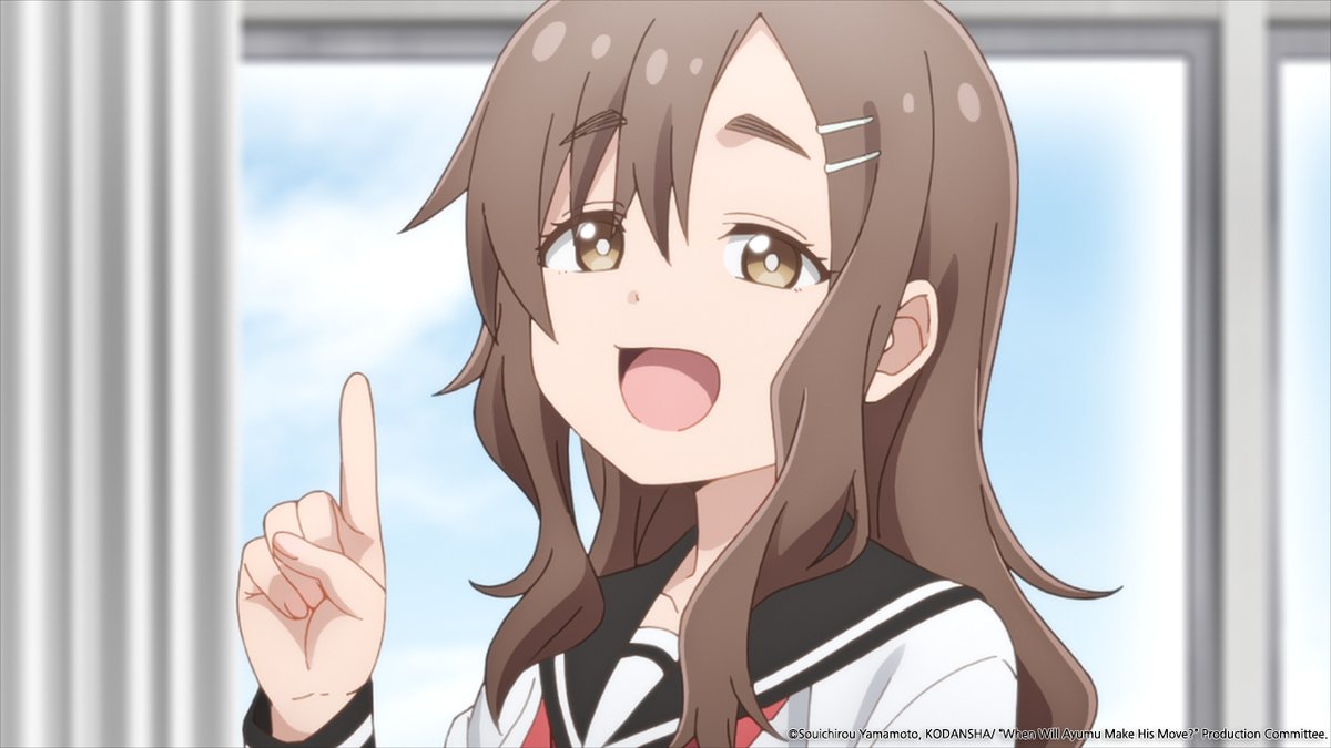 [애니플러스 8/24 00:00 방송 『그래도 아유무는 다가온다』 7화 "그만둘 순 없으니까요"] -우루시가 아유무, 타케루와 함께 신입 부원 모집에 힘쓰고...