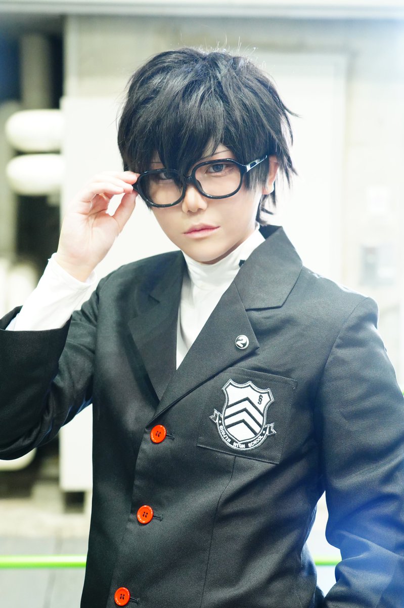 ペルソナ5 眼鏡 主人公メガネ コスプレ
