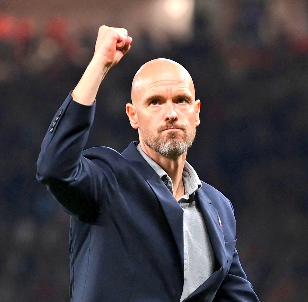 UtdFaithfuls's tweet photo. After losing to Brentford, the media criticised Ten Hag for making Man Utd players run 13.8km each the next day.

We saw the result against Liverpool as Utd covered 113.78km — 3.18km more than Liverpool did, and 18.18km more than we did against Brentford.

My manager. https://t.co/t1R8EAOhKA