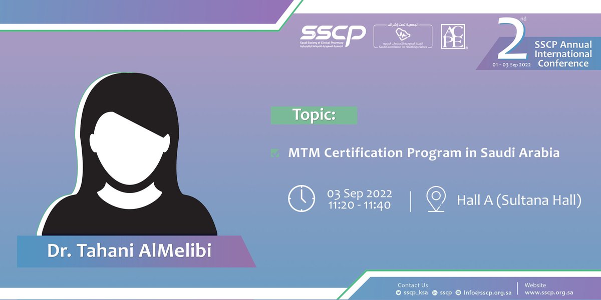SSCP_KSA's tweet photo. Find out the speakers of session 8 (Sultana Hall) and their topics 📸⬇️

#SSCP22 https://t.co/7FWsDSs7EM