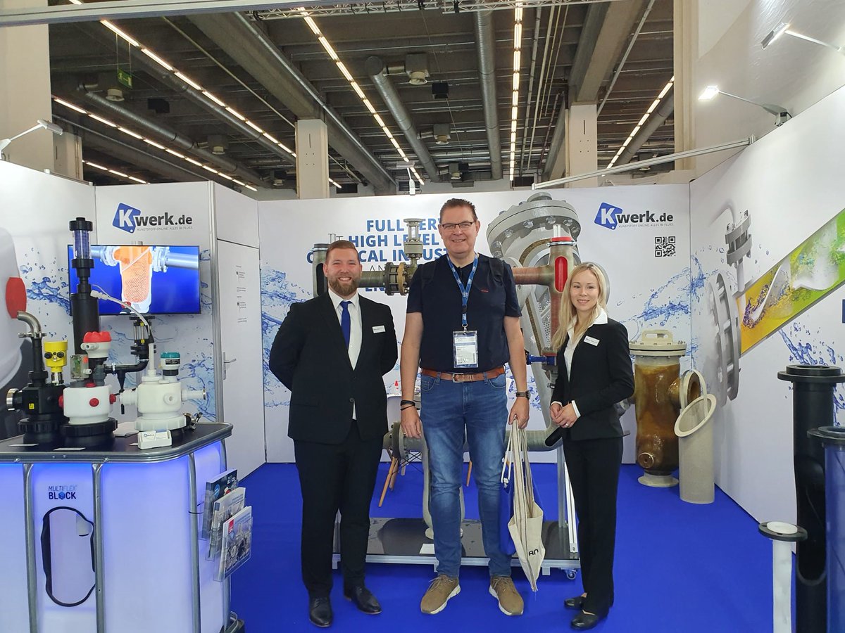 Many thanks Mr. KEIL (SAFI VALVES) for visiting our stand #Achmea2022 #Achema22 #Achema #madeingermany #Montabaur #Westerwald