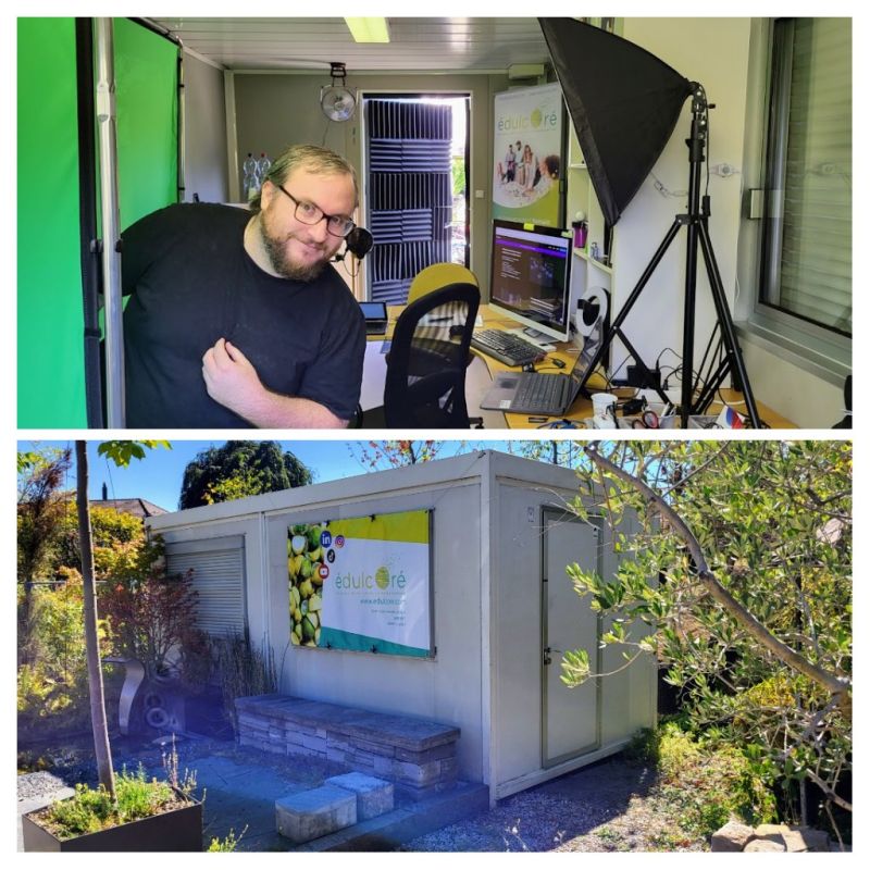 edulcorez's tweet photo. Nouveau studio d'enregistrement à Blonay et partenariat win-win !

Un moyen fort de valoriser votre business, vos collaborateurs et de créer votre storytelling en audio (🎤#podcasts) ou imagée (📽 #vidéo courte promotionnelle).

https://t.co/6ZPO2C6Xwn https://t.co/jfuERXSgzg