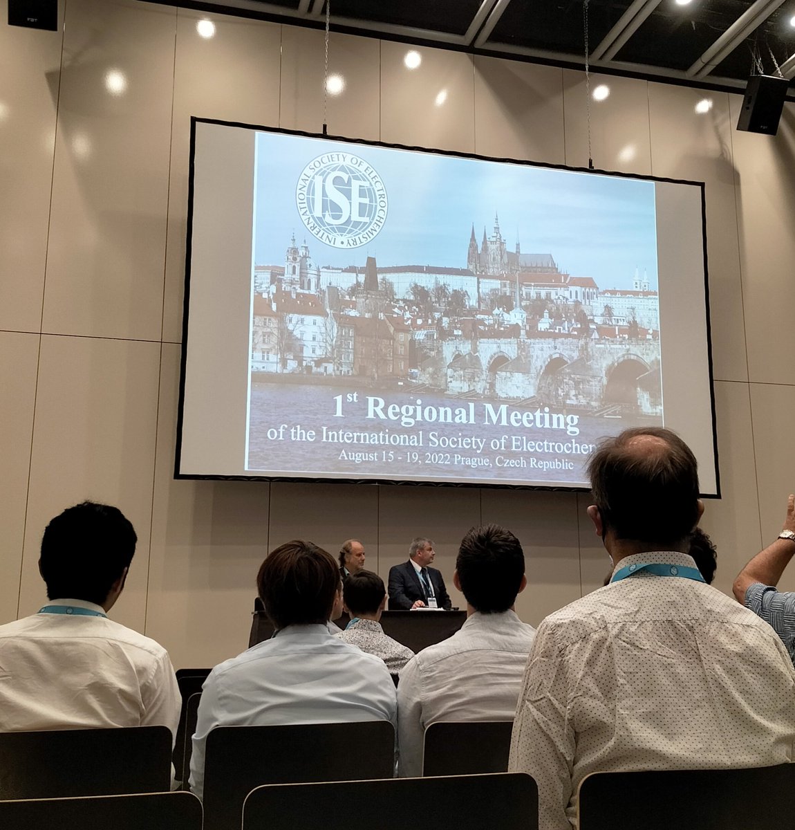 Abbaxkhan1206's tweet photo. Last week, I had the opportunity of my first oral presentation in International conference of electrochemical society, held in Prague, Czech Republic (15th to 19th, August 2022).
@CNRS @phd_destiny
#highpower #batteries #fastcharging #futureEV https://t.co/rQzl7HzY6o