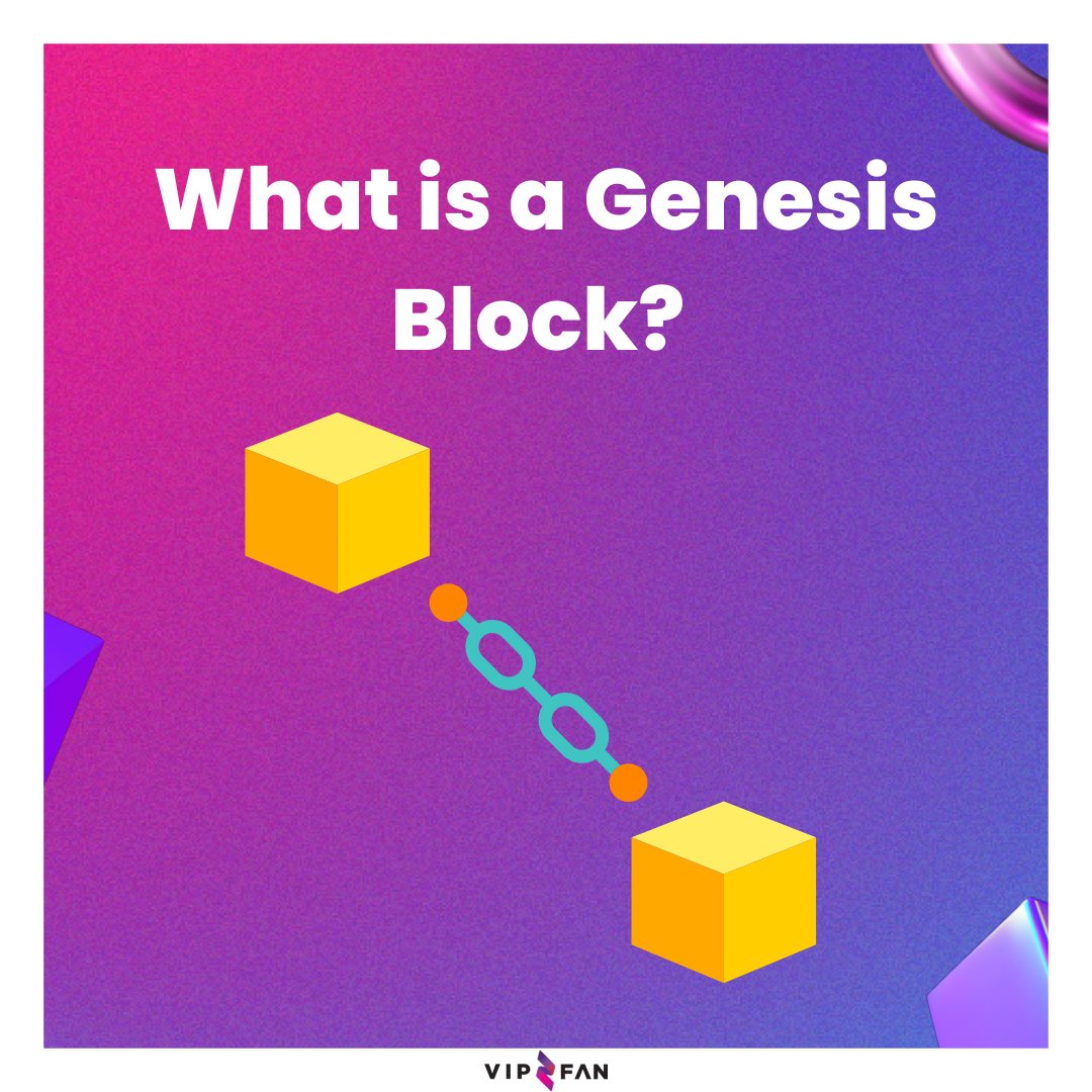Vip2Fan's tweet photo. VIP2FAN EDUCATION 📚📈

What is a Genesis Block?

It is the name given to the first block created and verified in a blockchain. This block marks the birth of each cryptocurrency. The first of its kind was the Bitcoin genesis block, created in January 2009 by Satoshi Nakamoto. https://t.co/hJ10tfoBTg