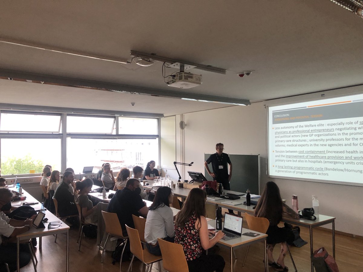 The first day at the <a href="/ECPR/">European Consortium for Political Research</a> started with nice weather and a lot of interesting presentations on the "Advocacy Coalition Framework" (ACF) and the "Programmatic Action Framework" (PAF). Thanks to everybody who joined us! #ecprgc22 #CoPPPonTour #PAF_research #ACF_research