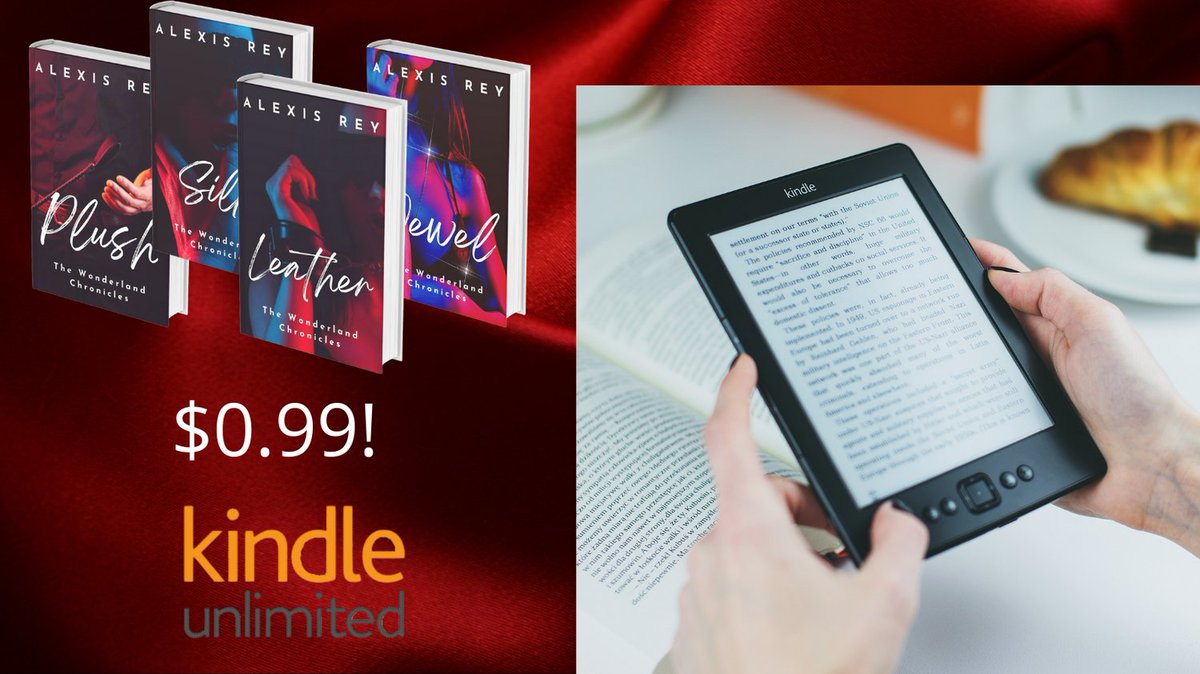 The entire series $0.99 right now, or free on KU. 
Book 5 coming out soon!

Alice is waiting anxiously for the person who will take her on a titillating journey.
She hears footsteps.
There is no turning back now.
Welcome to Wonderland, Alice.