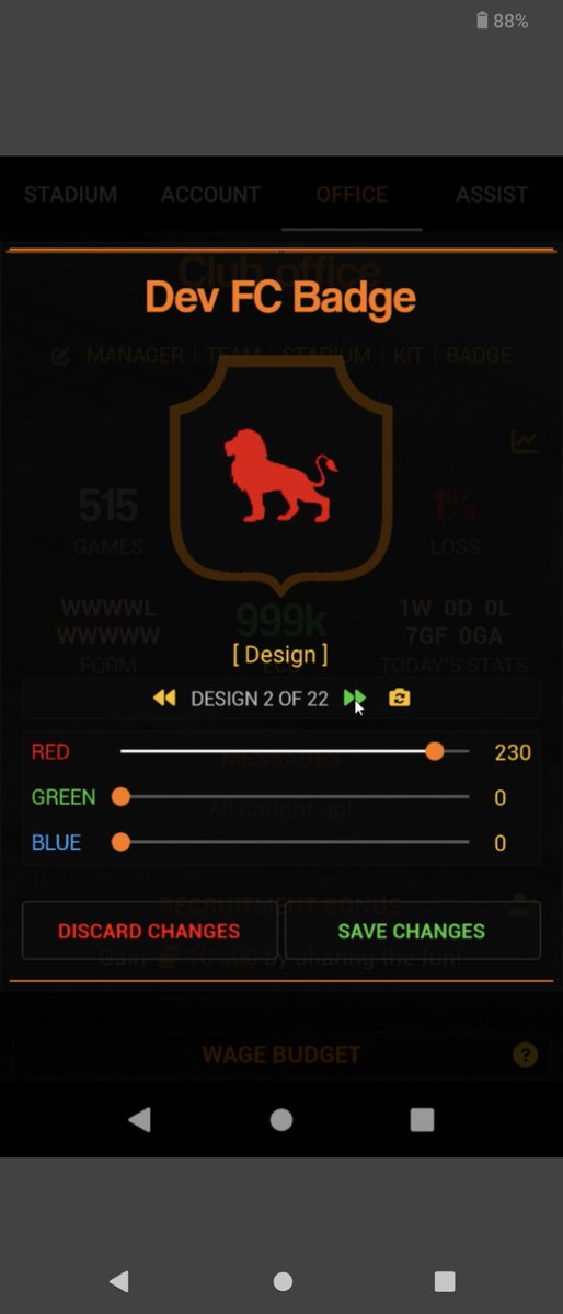 Preview of the upcoming badge designer.  👍