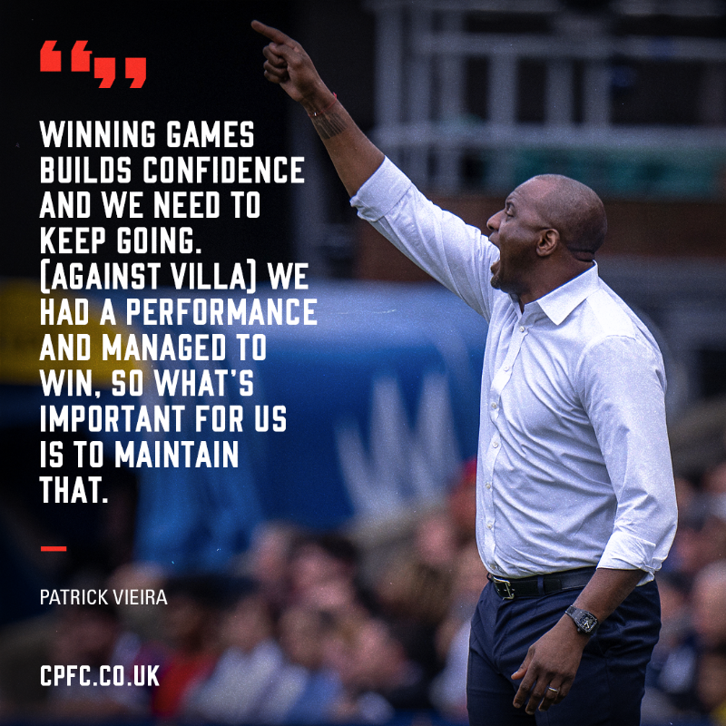 CPFC's tweet photo. Looking for another positive result 👊

#CPFC