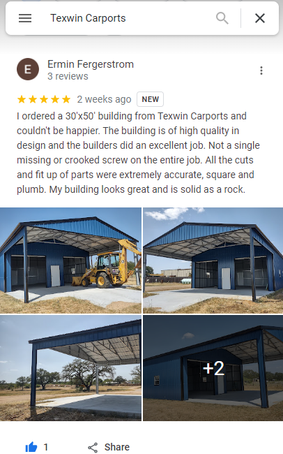 Another satisfied client for our Product and Services🥰🤑 Do you want Quality yet AFFORDABLE Metal Buildings as well? Message us now for a FREE QUOTATION❗

#metalgarage  #metalbuildings #competitor #metalbuildinghomes #portablebuilding #sale #Summersale #roofing #RentToOwn