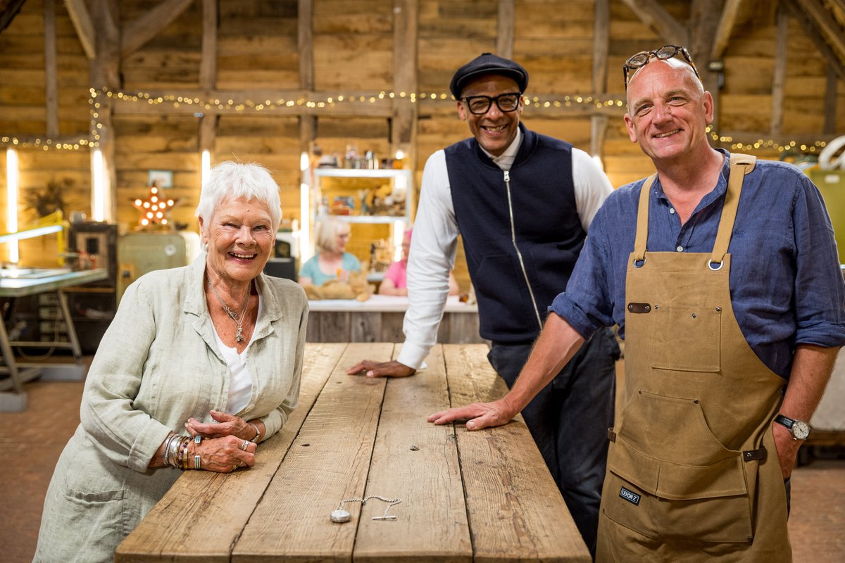 We opened the barn doors for a special live session at this year’s @EdinburghTVFest, and Dame Judi Dench and Craig Revel Horwood came to visit! Each brought a precious item in need of expert attention🤎✨ #TheRepairShop #EdTVFest