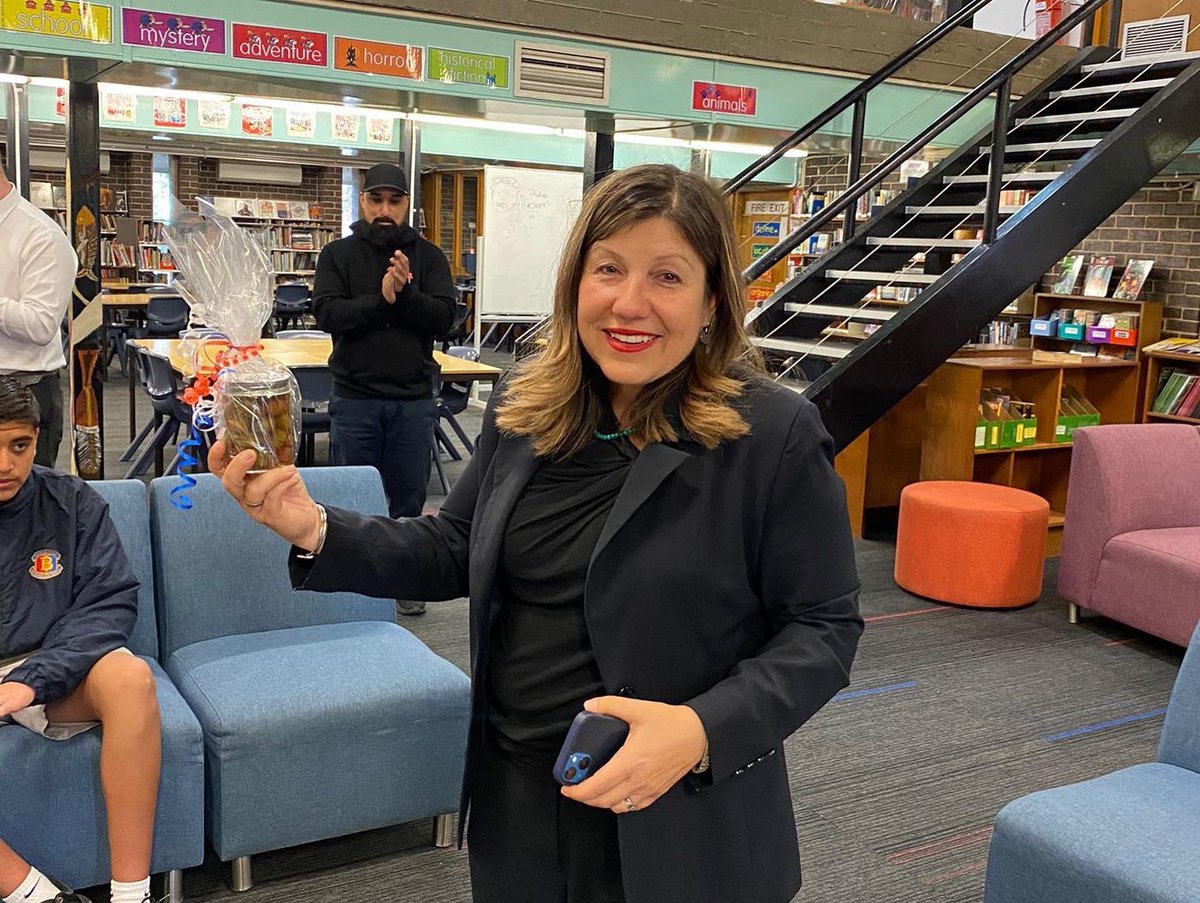 Many thanks to @StreetIndustrie director Sam for supporting our boys with the Friday night football program. Our 1st pace winners received laptops with 2nd and 3rd place winners enjoying rebel sport vouchers. Massive shoutout to <a href="/sophiecotsismp/">Sophie Cotsis MP</a> for being part of our celebration.