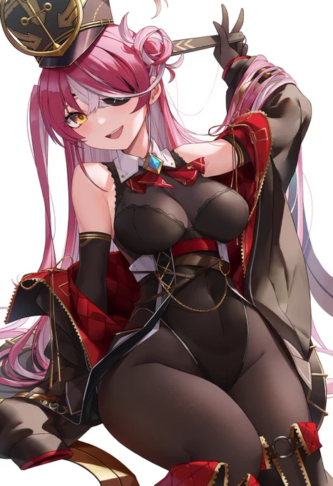 #マリンのお宝うっかり転んでしまいました船長 