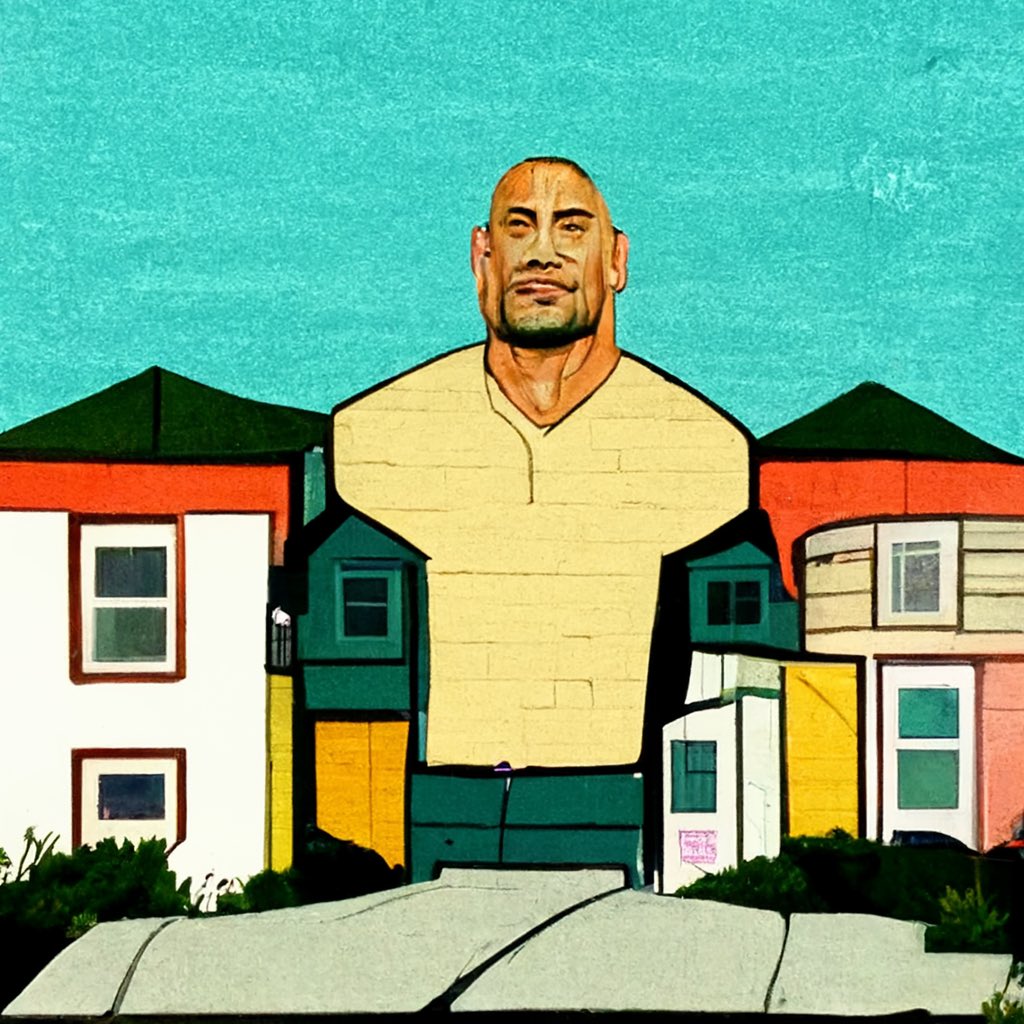agentsoftheuni's tweet photo. Dwayne ��The Rock” Johnson 

                                                                  #Aiart #art #oilpainting #art #artist #love #drawing #photography #artwork #painting #fashion #artistsoninstagram #beautiful #illustration #digitalart #design #photo #sketch #style https://t.co/7hkrnCKMAV