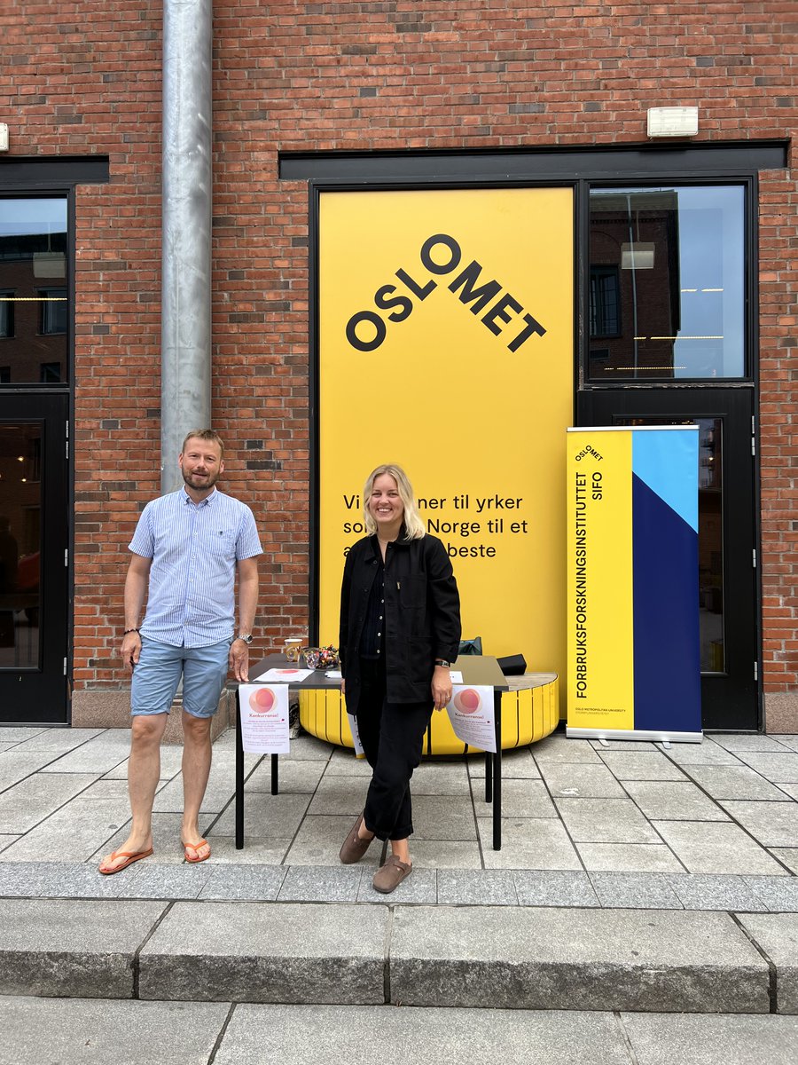 Last week Ingrid and Harald arranged a competition among new students @oslomet to get more young people to share their visions of the future. Today we will inform the winner!
