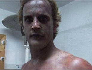 rsjrfanworld's tweet photo. FanWorld prides itself on baffling @dicksp8jr with photos of himself he doesn't remember. But, very occasionally, I stumble across one in my archive I have no memory of either. Like this. On the first day of #WorldWaterWeek, a BTS shot from #OpenWater2, of James in death makeup. https://t.co/UYi8Y3Orki