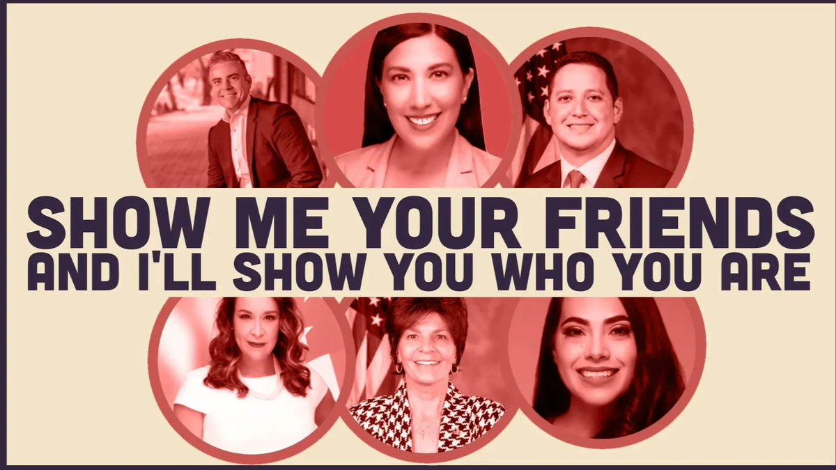AmericasVoice's tweet photo. Our new campaign  is holding Republican candidates accountable for their racism and extremism by showing you who their friends are. 

Learn more: https://t.co/lwBW9aG8EA #ShowMeYourFriends https://t.co/QXxTGrh9yZ
